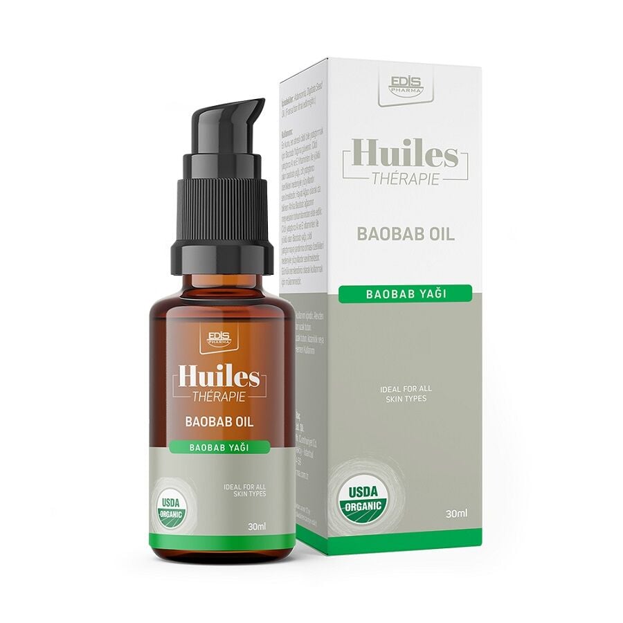 Huiles Therapie Baobab Oil Cold-Pressed Facial Oil 30 ml