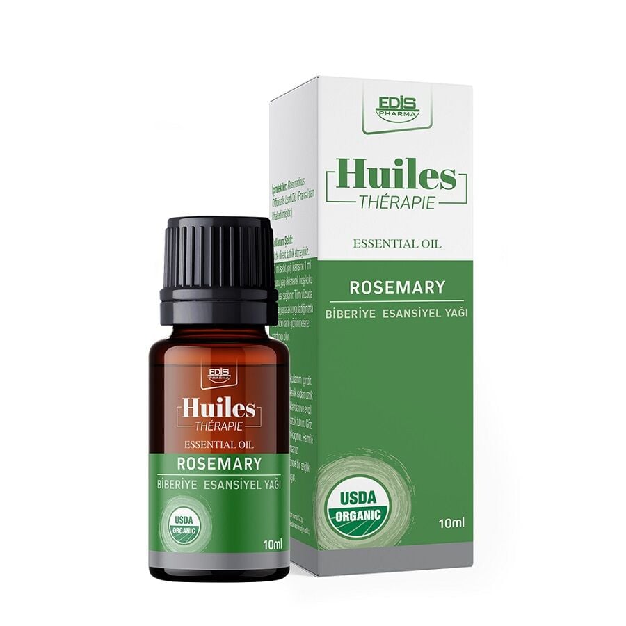 Huiles Therapie Rosemary Essential Oil Pure Steam Distilled 10 ml