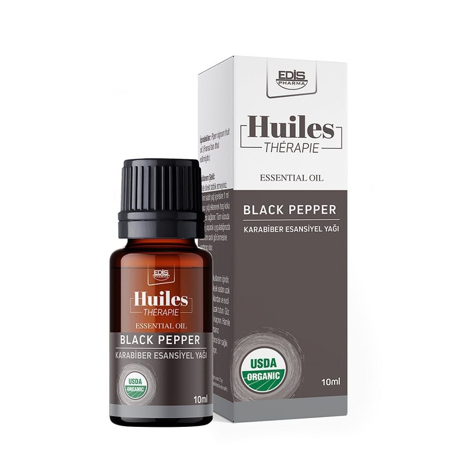 Huiles Therapie Black Pepper Essential Oil Spicy Aroma 10 ml