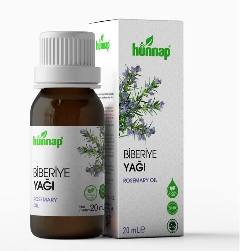 Hunnap Rosemary Oil Pure Essential Extract 20 ml