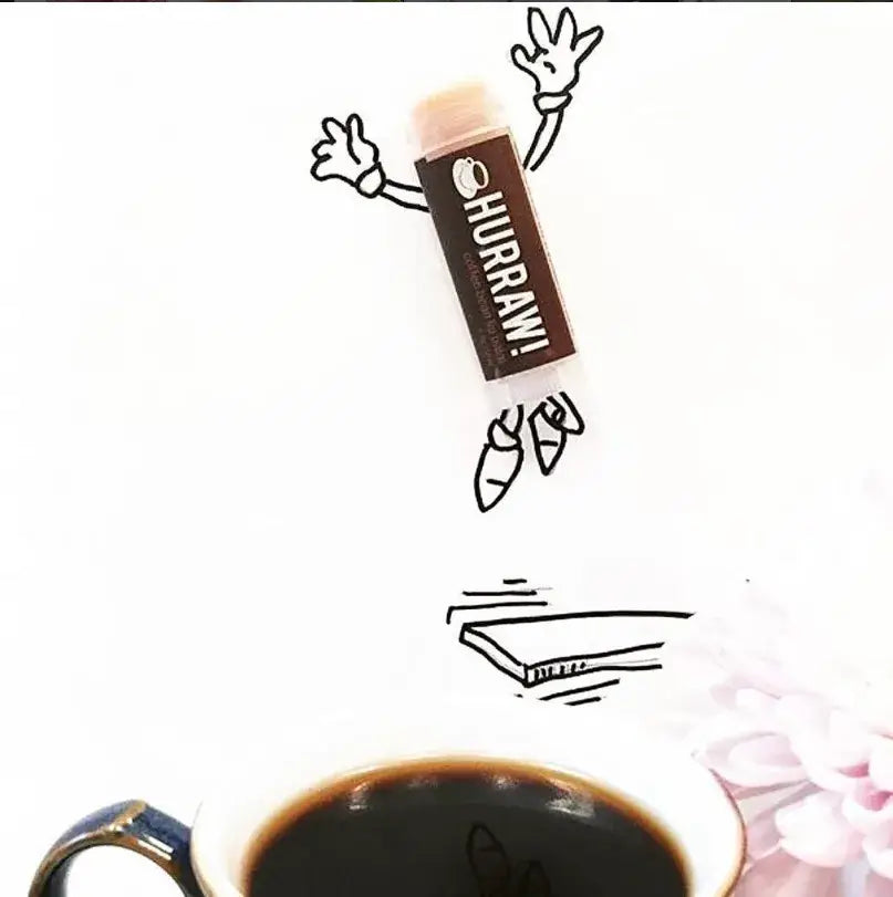 Hurraw Coffee Bean Lip Balm Antioxidant Protection 4.8g