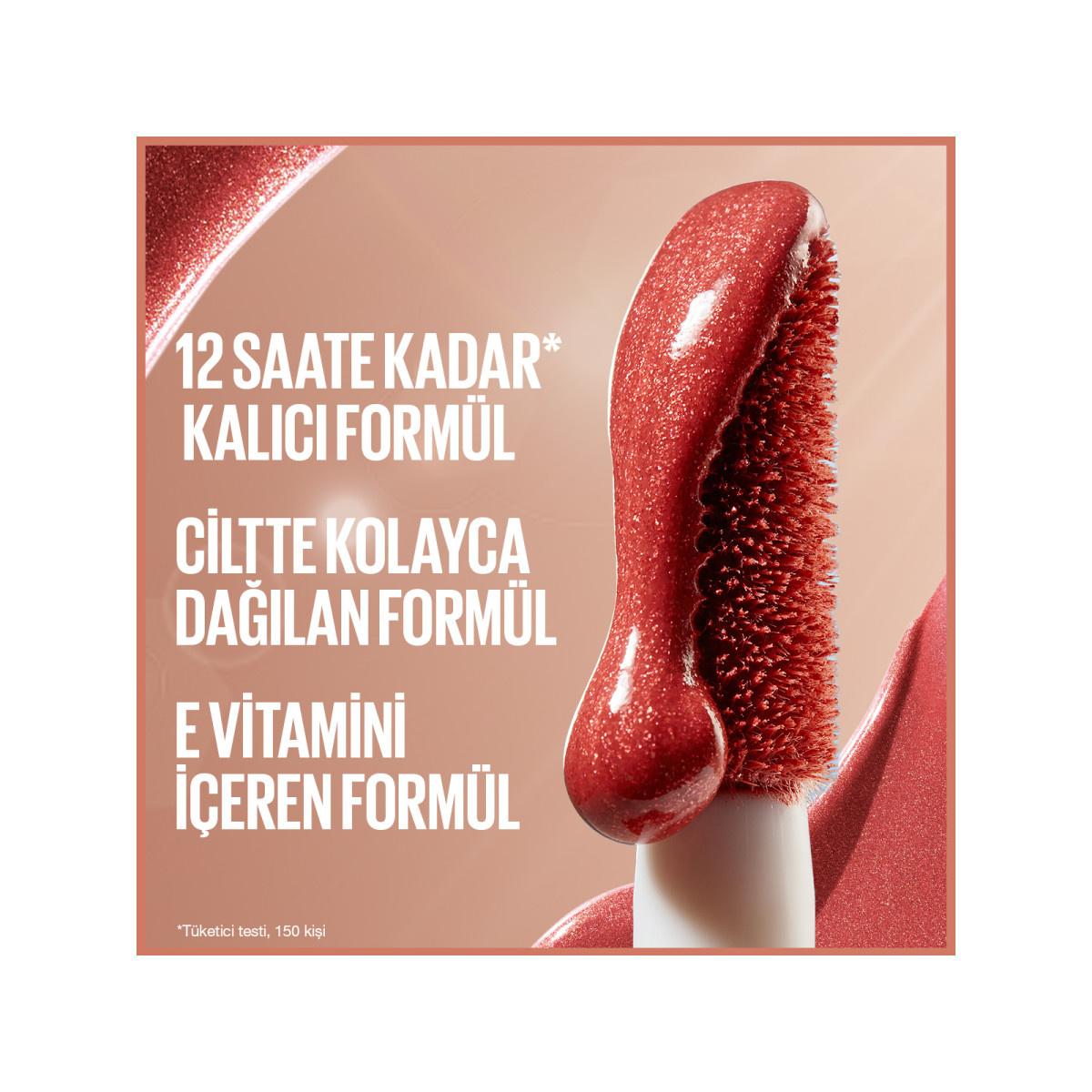 Maybelline New York Sunkisser Liquid Blush 05 Blazing - Long-Lasting Natural-Looking Flush for Cheeks