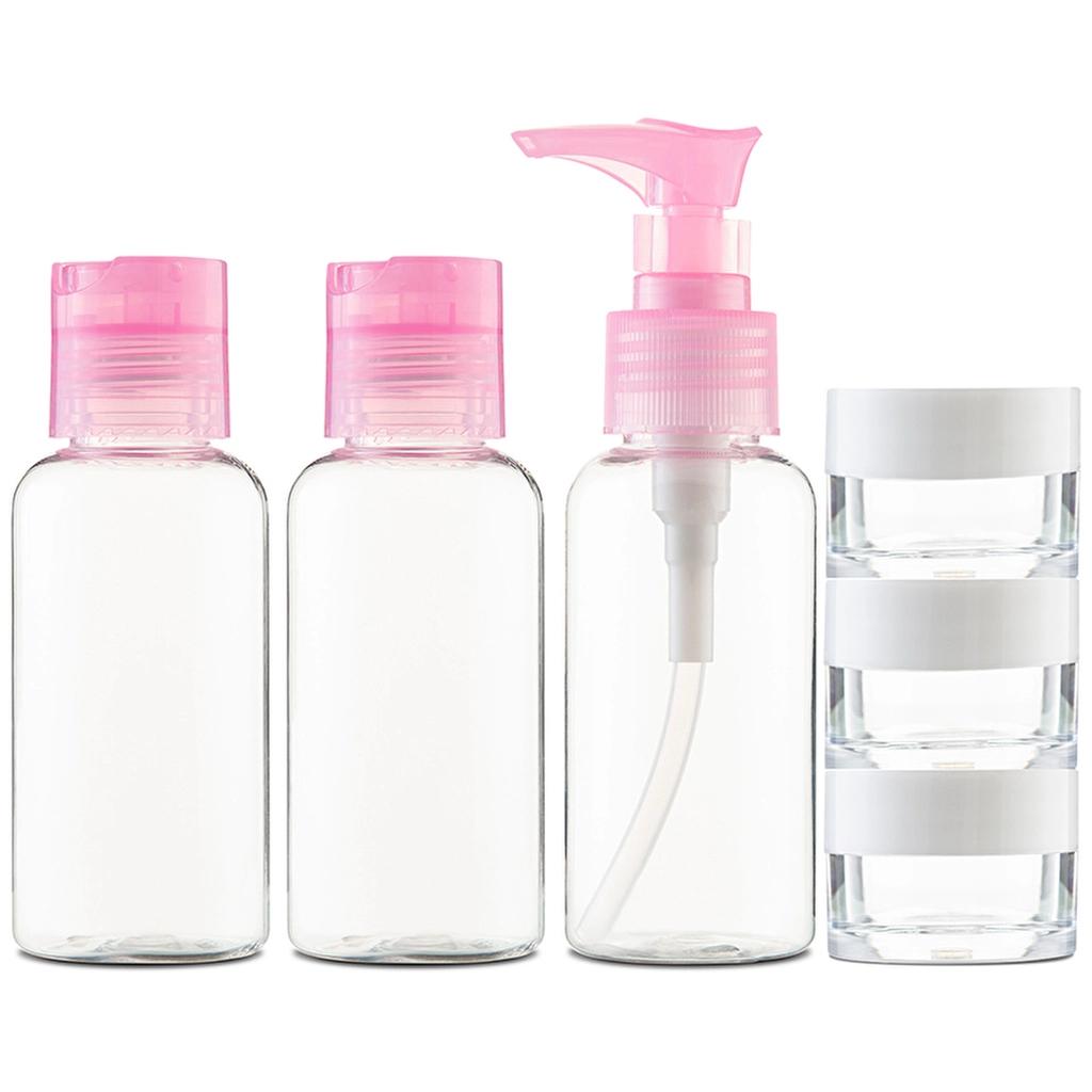 Eklips 6-Piece Travel Bottle Set for Toiletries