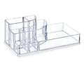 Bee Home Crystal Cosmetic Organizer - Elegant Makeup Storage for Bathroom & Vanity