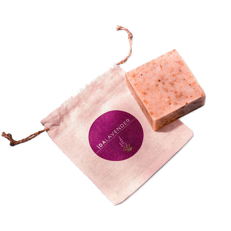Idalavender Lavender Soap Moisturizing Bar for Hair and Body 150g