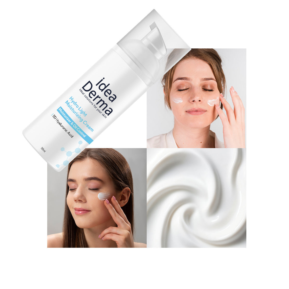 Idea Derma 5D Hyaluronic Acid Hydro Light Moisturizer 50 ml
