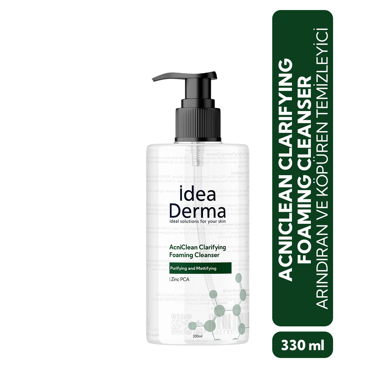 Idea Derma AcniClean Clarifying Foaming Cleanser 330ml