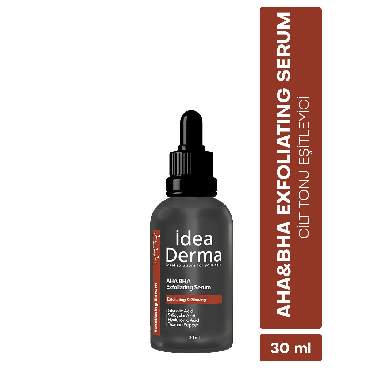 Idea Derma AHA BHA Exfoliating Serum for Brightening 30 ml
