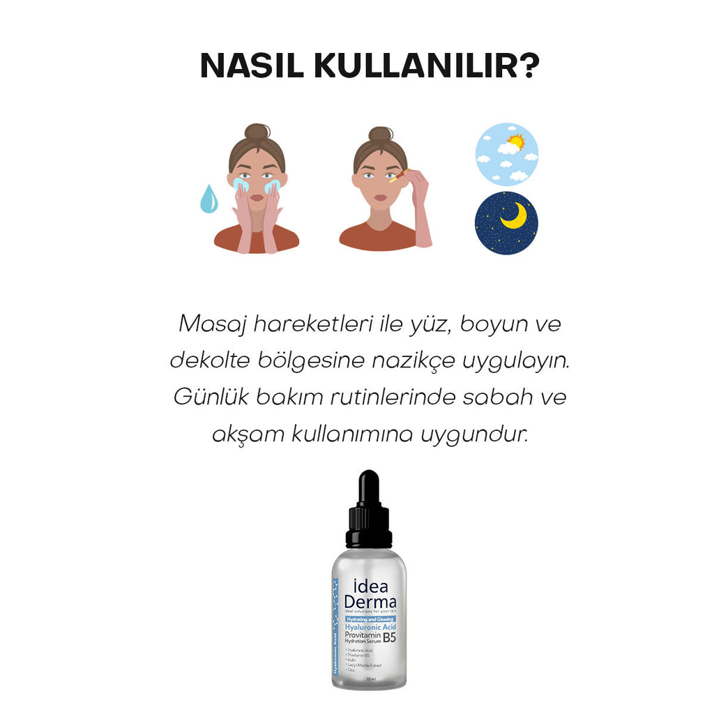 Idea Derma Hyaluronic Acid & B5 Hydrating Serum 30 ml
