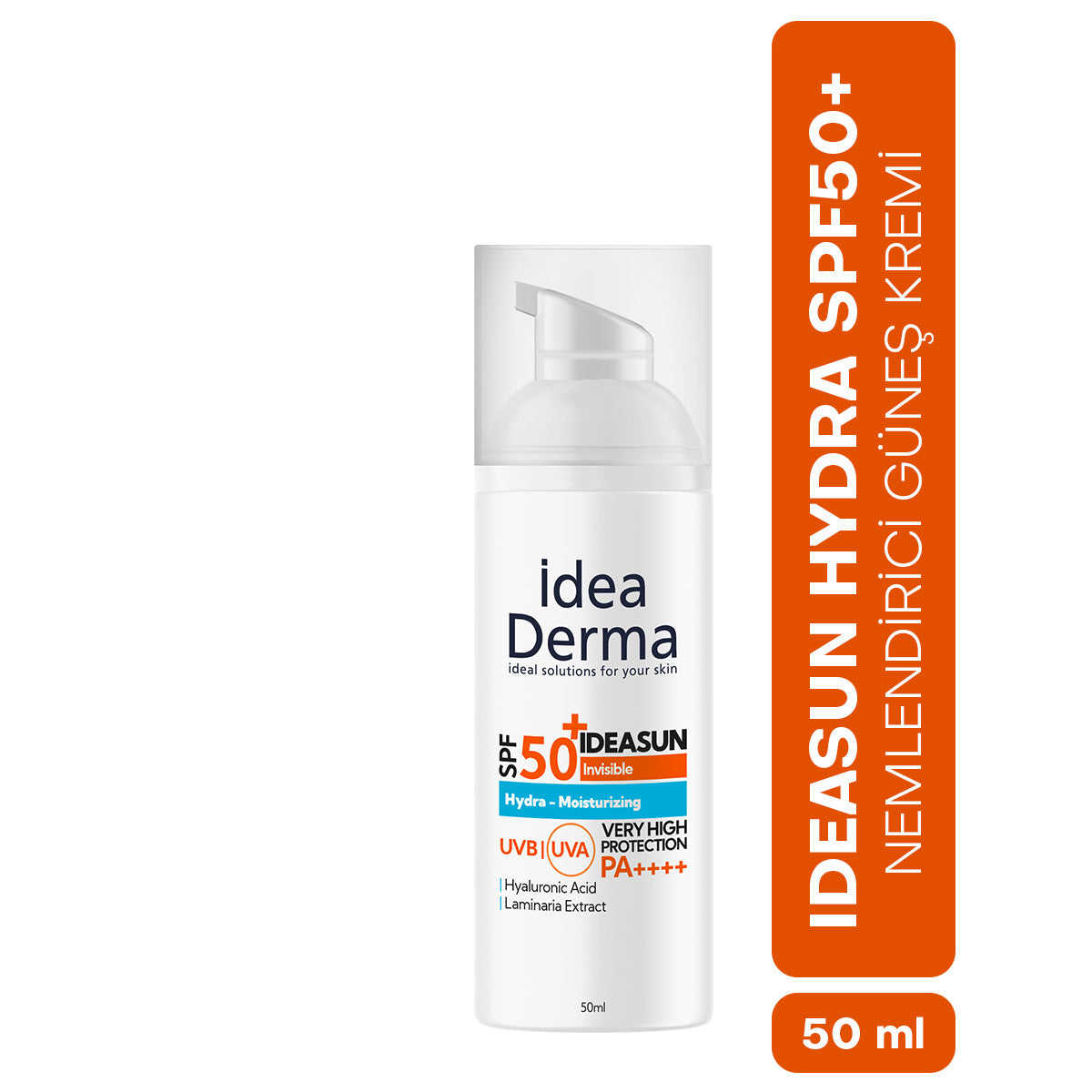 Idea Derma Ideasun Hydra SPF50+ Hydrating Sunscreen 50 ml