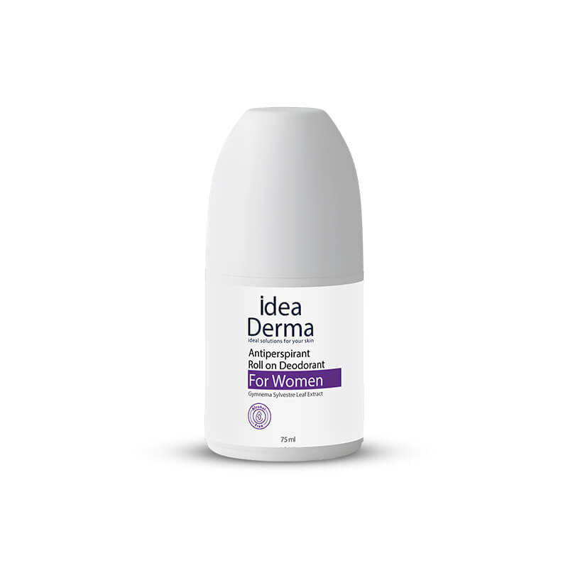 Idea Derma Women's Antiperspirant Roll-On for Freshness 75 ml