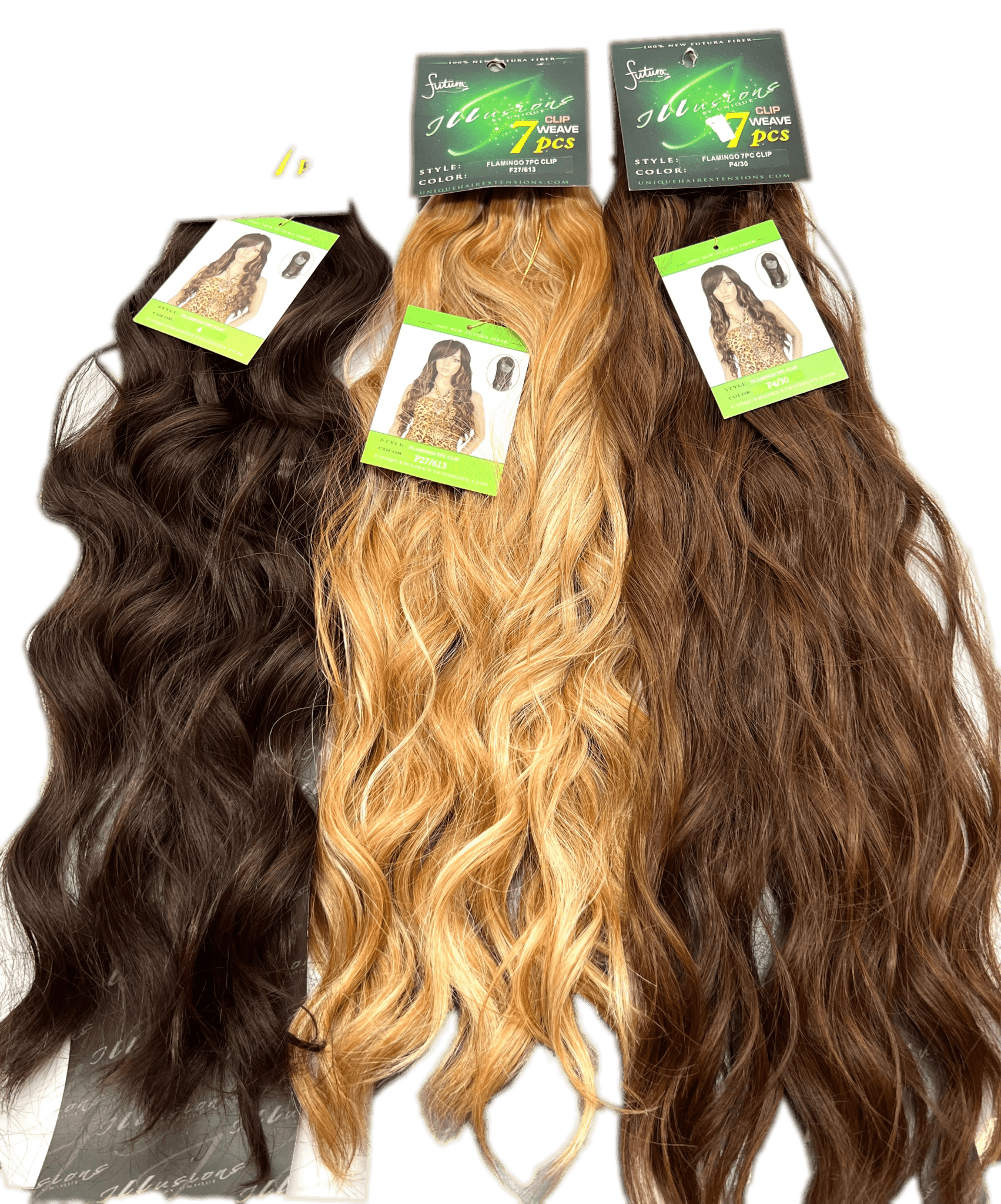 Illusions Collection Flamingo Clip-On (7 Pieces)