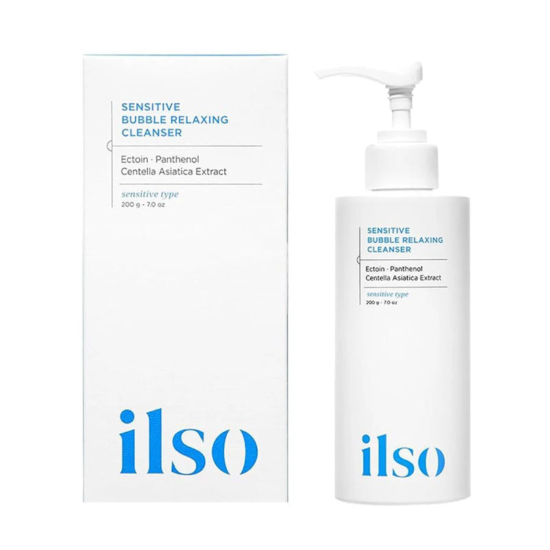 Ilso Sensitive Bubble Relaxing Cleanser for Calm Skin 200g