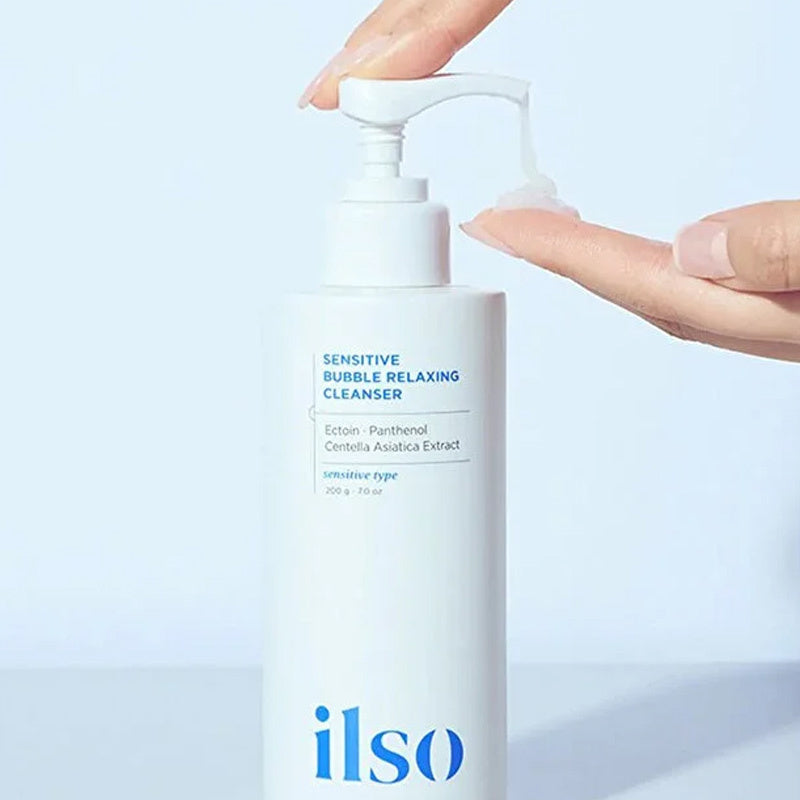 Ilso Sensitive Bubble Relaxing Cleanser for Calm Skin 200g