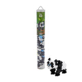 Plus Plus Panda 100 Piece Construction Toy Set in Reusable Tube - Danish Made for Creative Play
