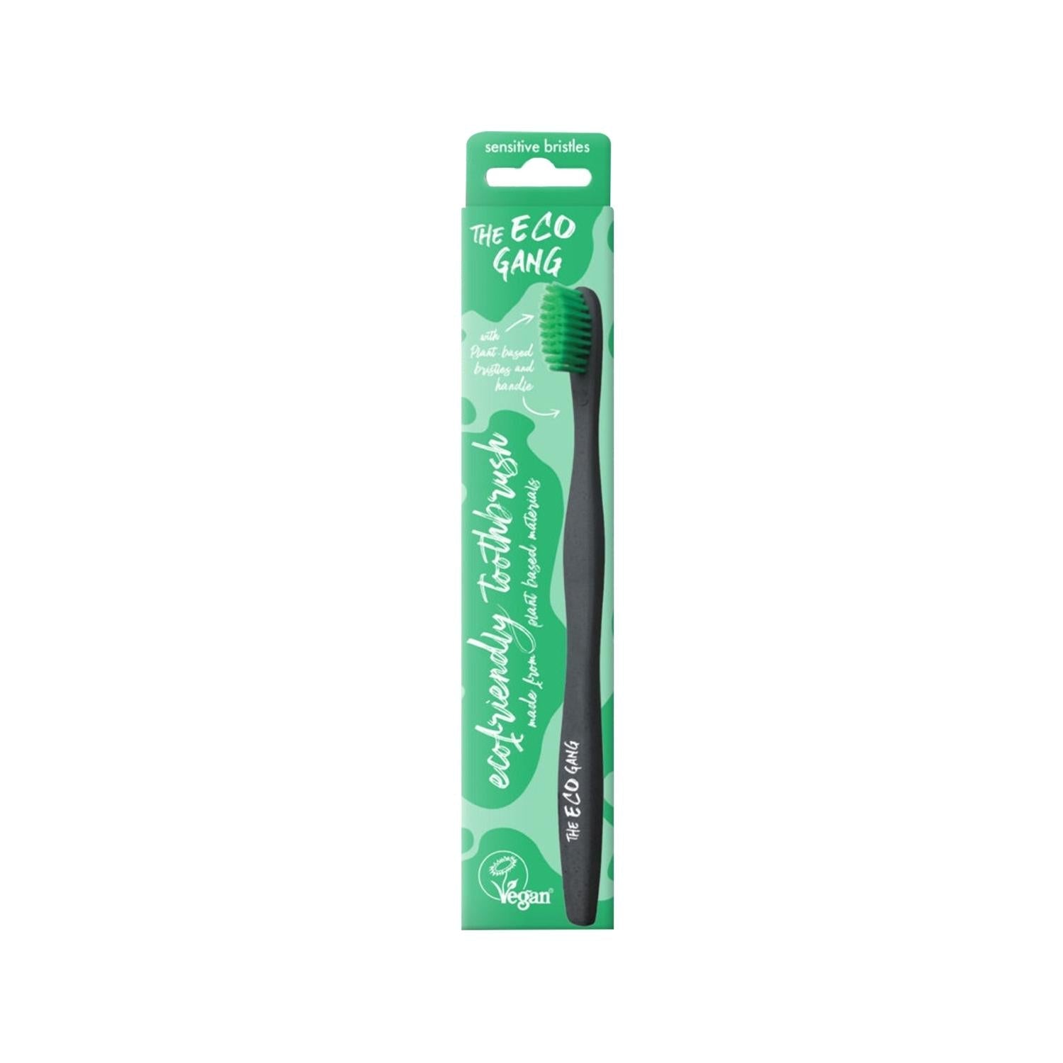 The Eco Gang Vegan Ultra Soft Toothbrush - Eco-Friendly Oral Care for Sensitive Teeth