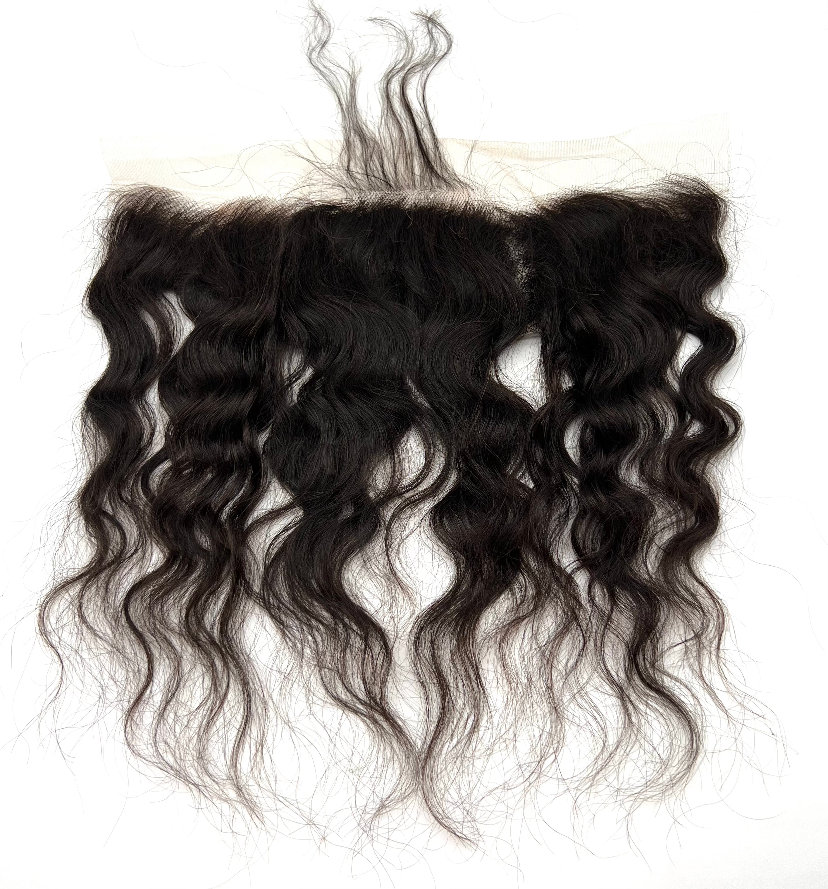 Rio Egyptian Ear to Ear Frontal 13x4 Natural Black 12" Hairpiece
