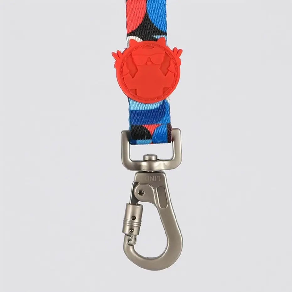 Lindo Red Line Dog Leash Durable Small Breed Lead 15mm x 120cm