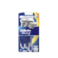 Gillette Blue3 Disposable Razors for Smooth Shave 3 Count