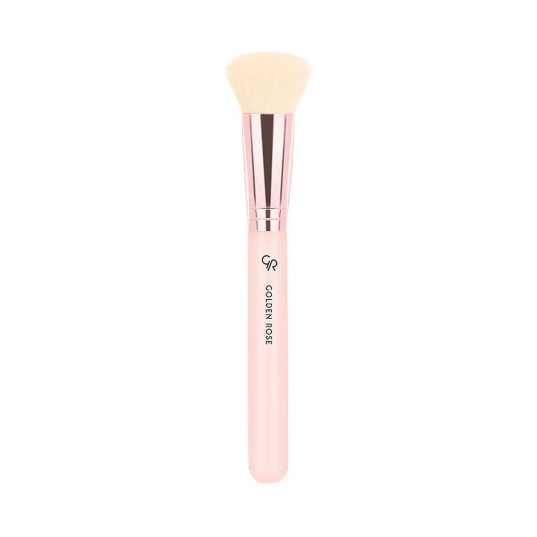 Golden Rose Nude Look Precision Face Brush for Flawless Application