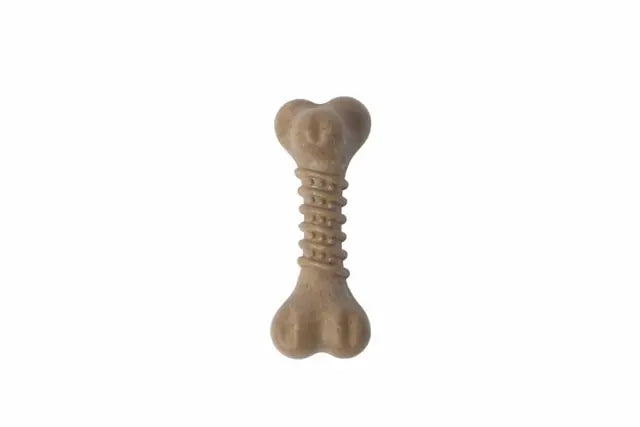 M-Pets Chewood Bone Durable Wood-Fiber Dog Toy