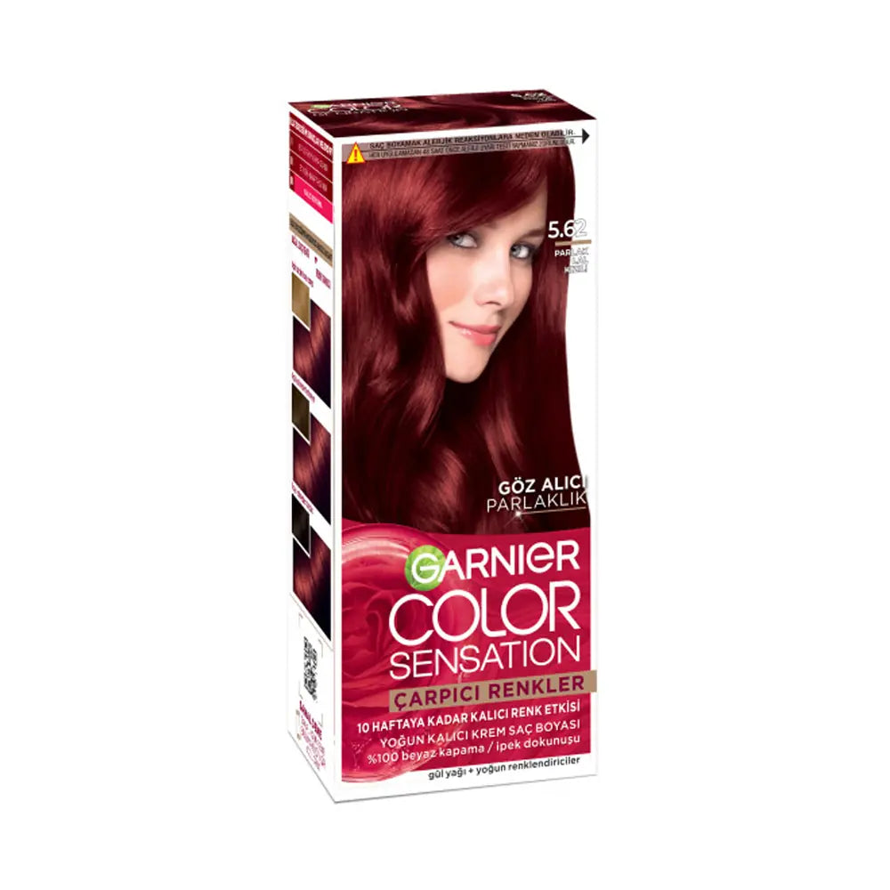 Garnier Color Sensation 5-62 Intense Red Hair Dye 110ml