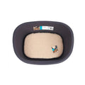 M-Pets Java Plastic Dog Bed with Cushion Medium