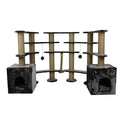 Lotus Pet Design Milano Brown Cat Scratching Post 1 Unit