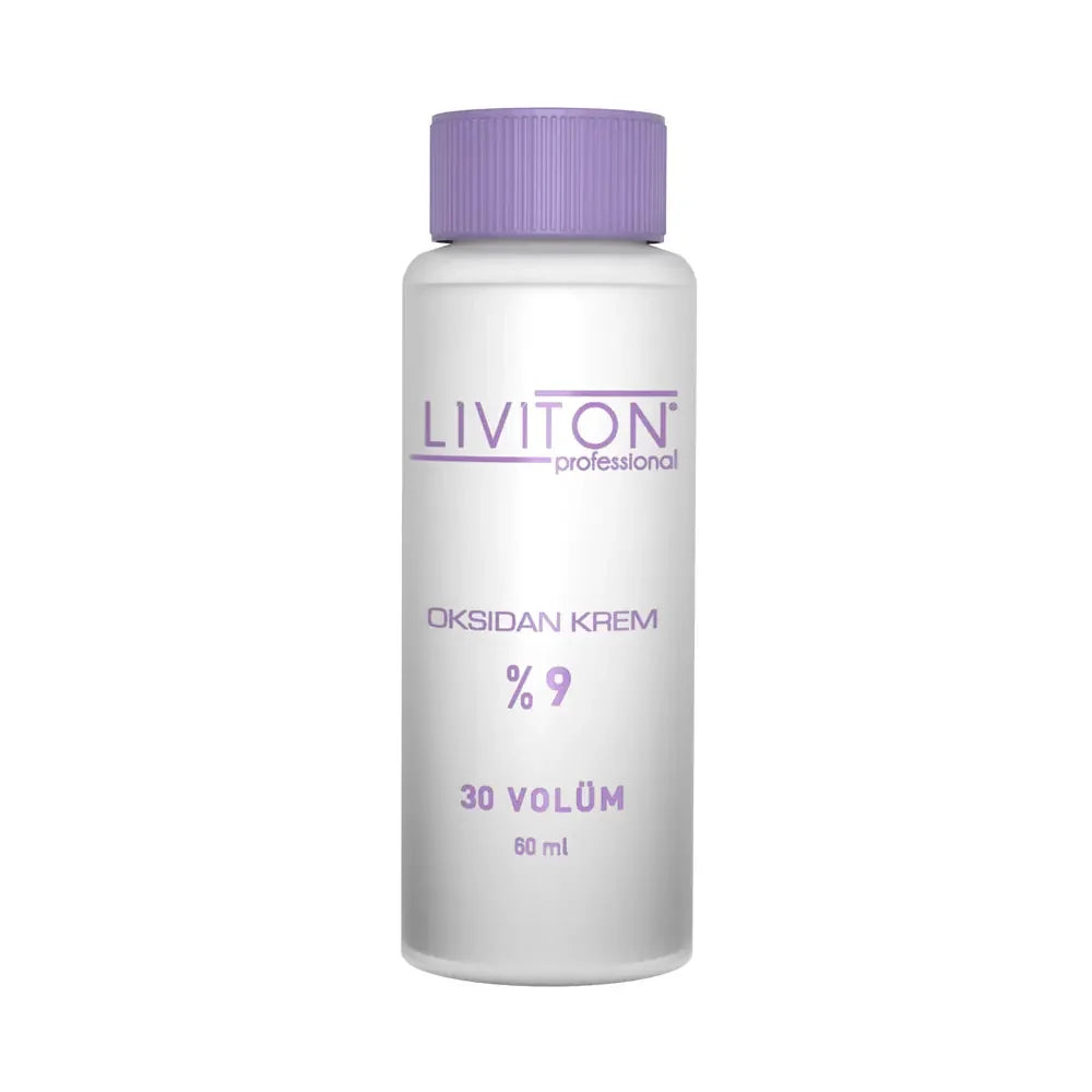 Liviton Cream Developer 30 Vol for Hair Color 60 ml