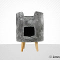 Lotus Pet Design Oslo Grey Cat Scratching Post 1 Unit