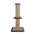 Lotus Pet Design Single Brown Cat Scratching Post 106cm