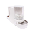 M-Pets Duplo Dual Food and Water Dispenser White 6L