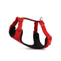 Doggie Air Pad Woven Dog Harness for Medium Breeds Red 45-55cm