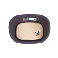 M-Pets Java Plastic Dog Bed with Cushion Small