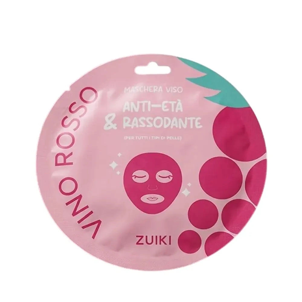 Zuiki Vino Rosso Sheet Mask Revitalizing Red Wine 15 ml