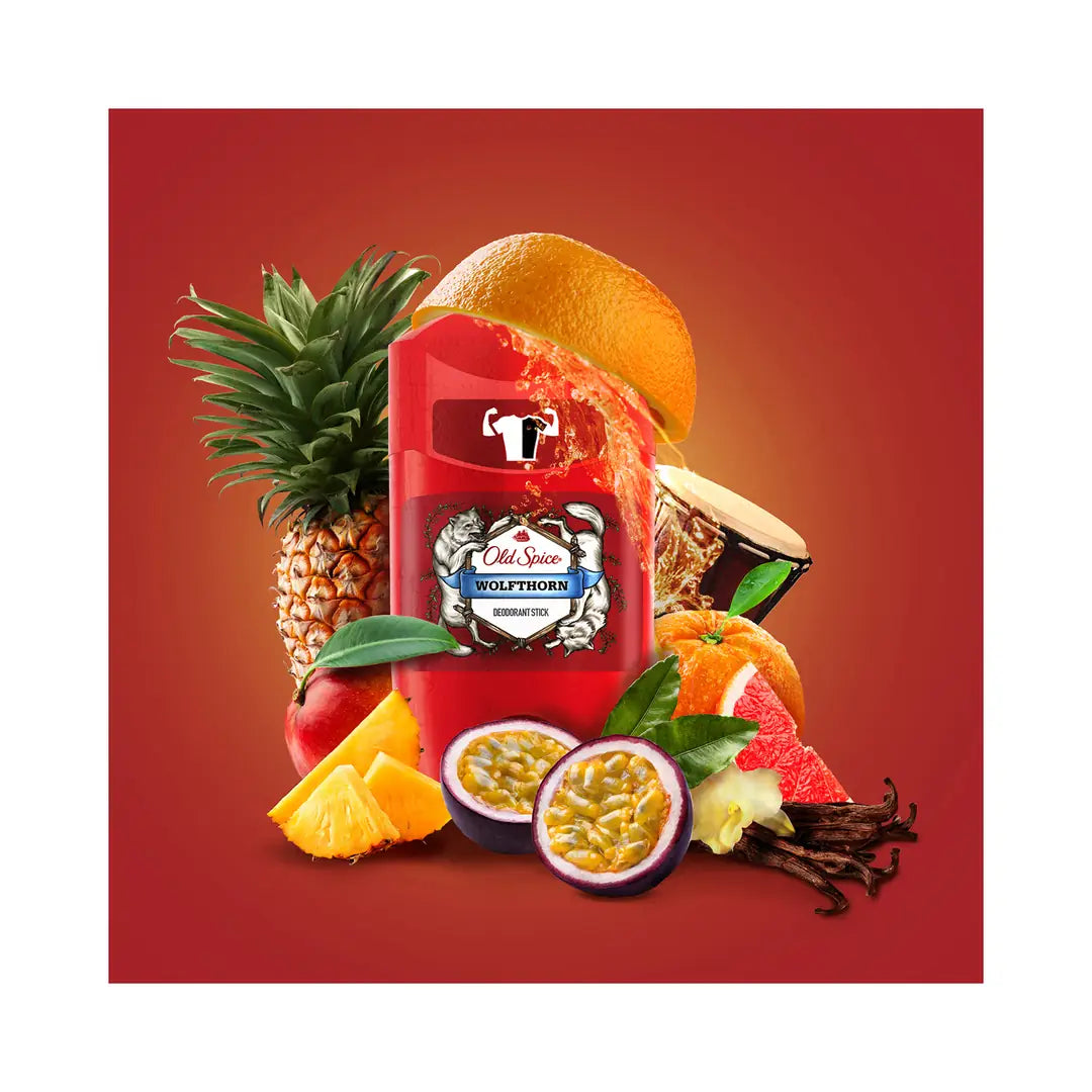 Old Spice Wolfthorn Deodorant Stick Long-Lasting Freshness 50 ml