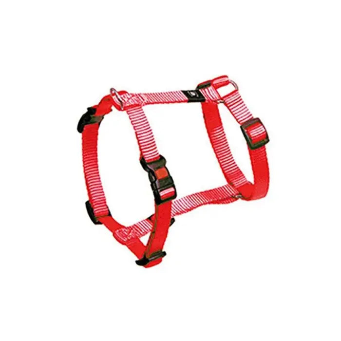 Flamingo Asp Adjustable Dog Harness in Red 25-40cm