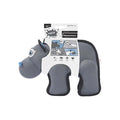 M-Pets Mega Hippo Dog Toy Durable Squeaky Play Companion