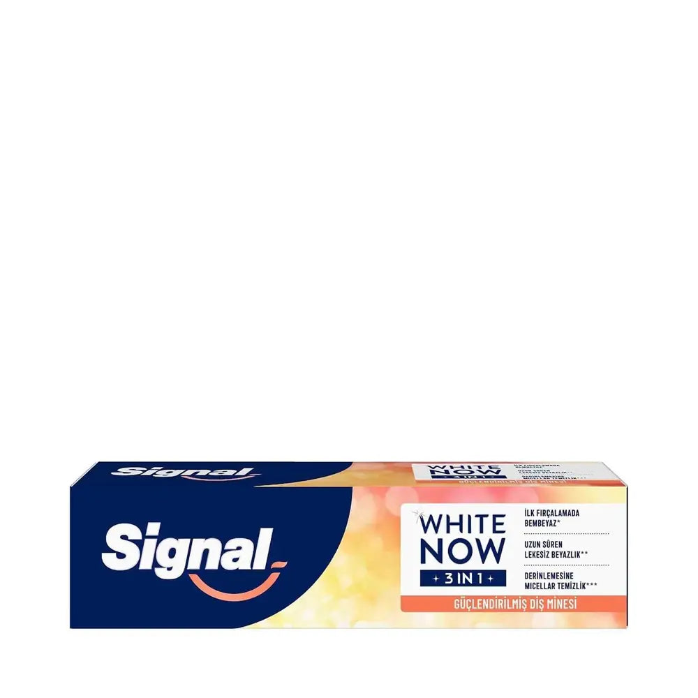 Signal White Now 3 In 1 Shine With Care Toothpaste 75 ml