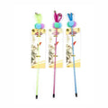 Catlife Plush Ball & Bell Cat Wand Toy Mixed Colors 40 cm