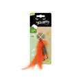M-Pets Charmy Bugbear Catnip Cat Toy Orange 1 Count