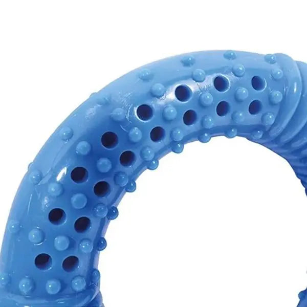 M-Pets Frozen Cooling Loop Dog Toy for Hot Days, 10 cm