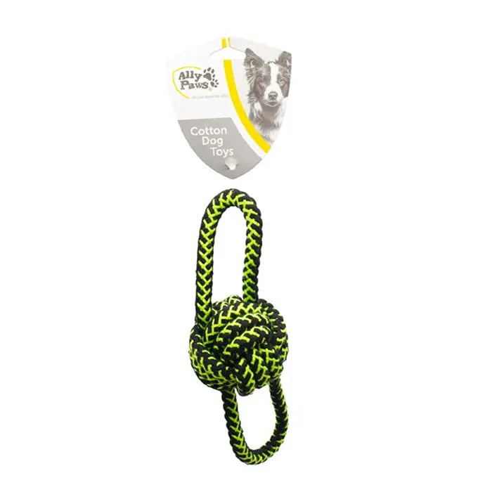 Ally Paws Cotton Dental Rope Dog Toy for Chewing 26cm