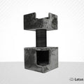 Lotus Pet Design Sevilya Grey Cat Scratcher Durable Post