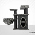 Lotus Pet Design Alanya Grey Cat Scratcher Post