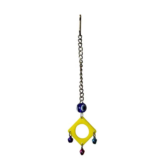 Birdlife Acrylic Square Pendulum Bird Toy for Cages