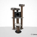 Lotus Pet Design Roma Brown Cat Scratching Post 1 Unit