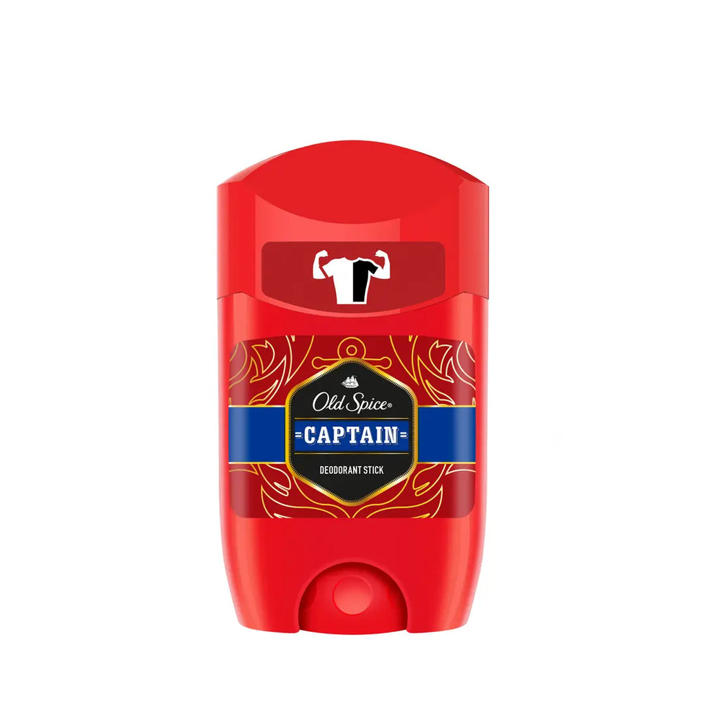 Old Spice Captain Deodorant Stick Long Lasting Freshness 50 ml
