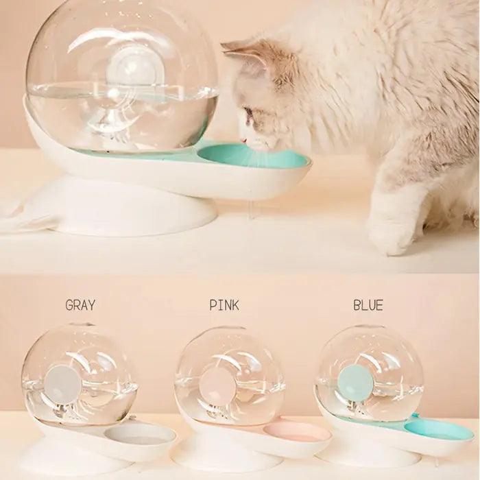 M-Pets Snail Automatic Water Dispenser White 2800ml