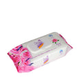 Lux Rose Scented Wet Wipes for Gentle Cleansing 90 Count